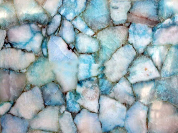 蓝水晶 | Bright Blue Crystal Panel | 